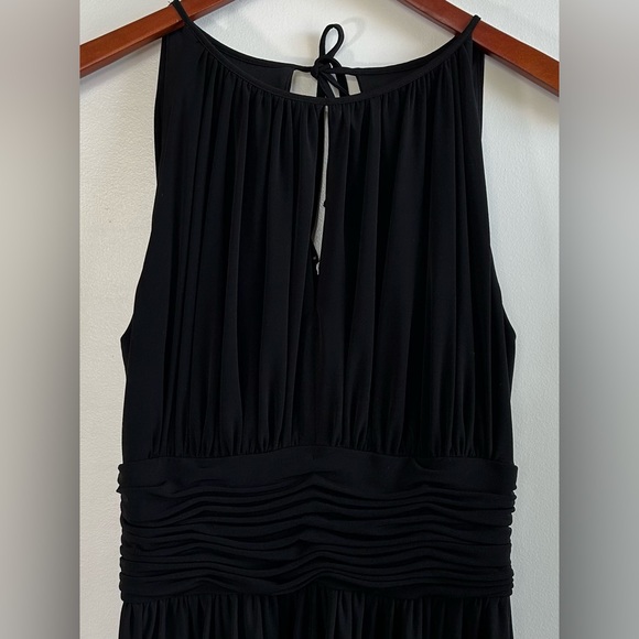 WHBM Little Black Dress, Halter, Fit and Flare, Size 4 - Picture 2 of 11